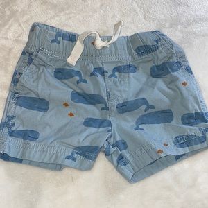 Carter’s Blue Whale shorts 6 months